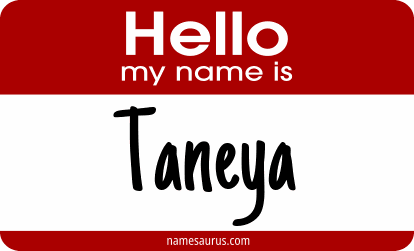 Hello my name is Taneya png download