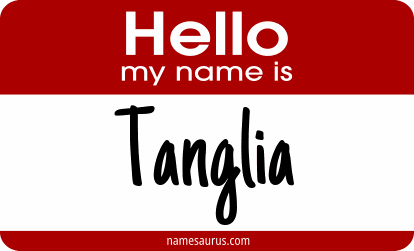 Hello my name is Tanglia png download