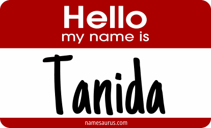 Hello my name is Tanida png download