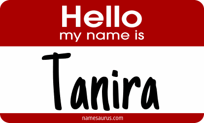Hello my name is Tanira png download