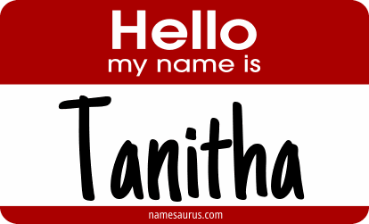 Hello my name is Tanitha png download