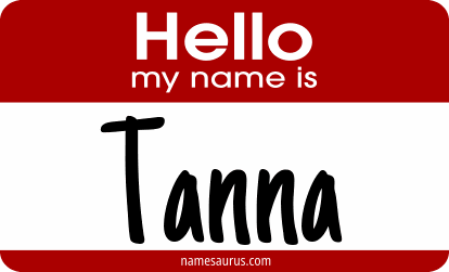 Hello my name is Tanna png download
