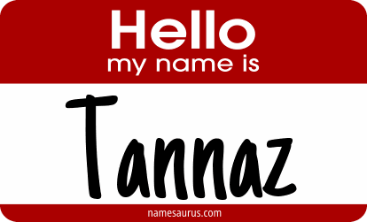Hello my name is Tannaz png download
