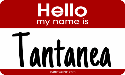 Hello my name is Tantanea png download
