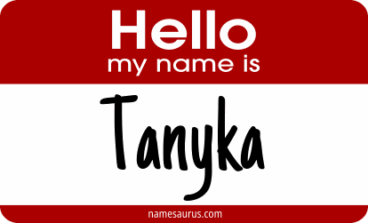 Hello my name is Tanyka png download