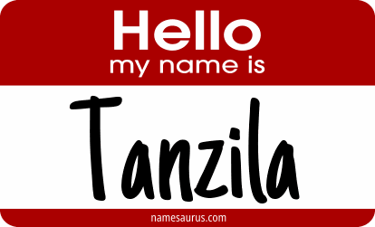 Hello my name is Tanzila png download