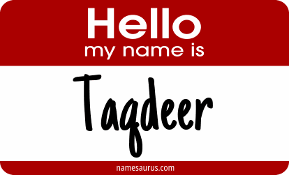 Hello my name is Taqdeer png download
