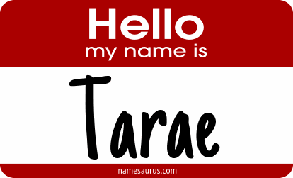 Hello my name is Tarae png download