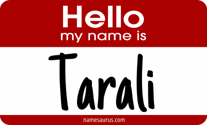 Hello my name is Tarali png download