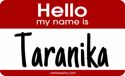 Hello my name is Taranika png download