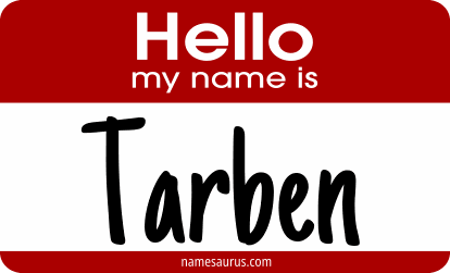 Hello my name is Tarben png download