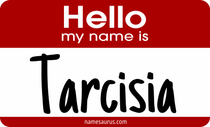 Hello my name is Tarcisia png download