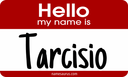 Hello my name is Tarcisio png download