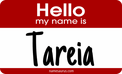 Hello my name is Tareia png download