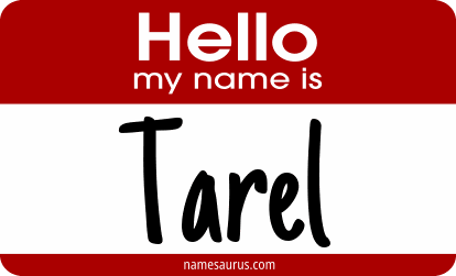 Hello my name is Tarel png download