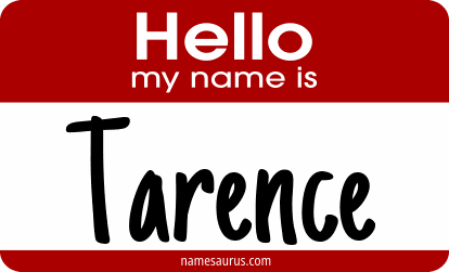 Hello my name is Tarence png download