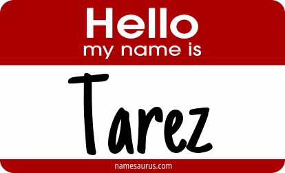 Hello my name is Tarez png download
