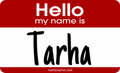 Hello my name is Tarha png download