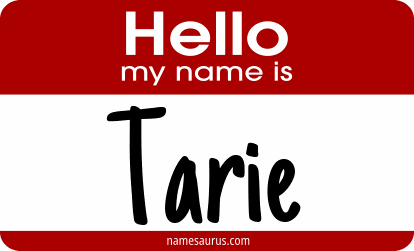 Hello my name is Tarie png download