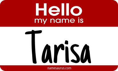Hello my name is Tarisa png download