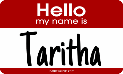 Hello my name is Taritha png download