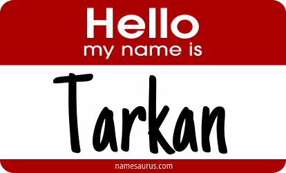 Hello my name is Tarkan png download