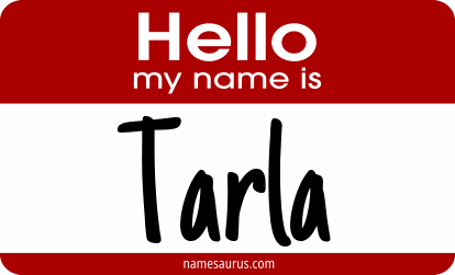 Hello my name is Tarla png download