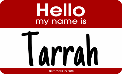 Hello my name is Tarrah png download