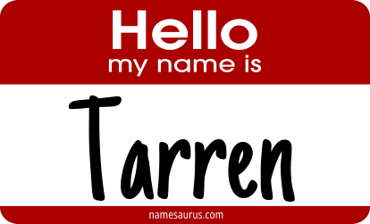 Hello my name is Tarren png download