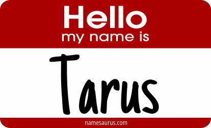 Hello my name is Tarus png download