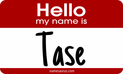 Hello my name is Tase png download