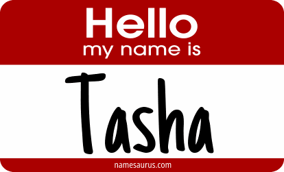 Hello my name is Tasha png download