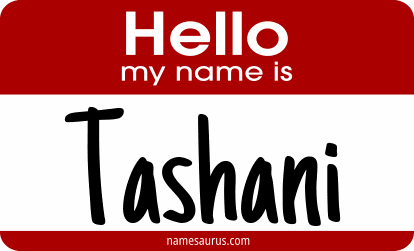 Hello my name is Tashani png download