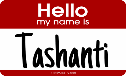 Hello my name is Tashanti png download
