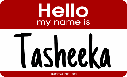Hello my name is Tasheeka png download
