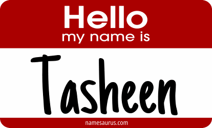 Hello my name is Tasheen png download