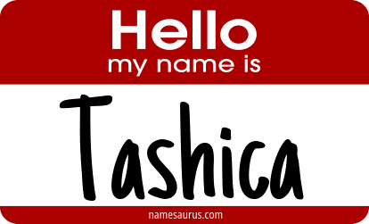 Hello my name is Tashica png download