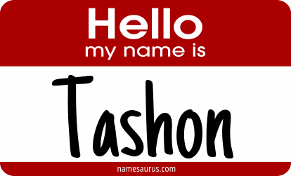 Hello my name is Tashon png download