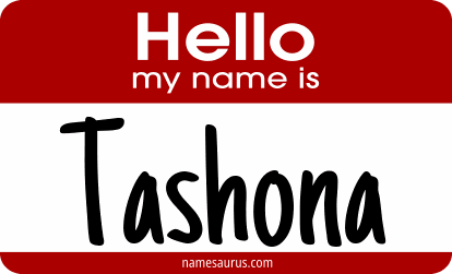 Hello my name is Tashona png download