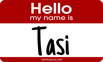 Hello my name is Tasi png download