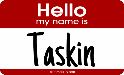 Hello my name is Taskin png download