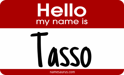 Hello my name is Tasso png download