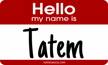 Hello my name is Tatem png download