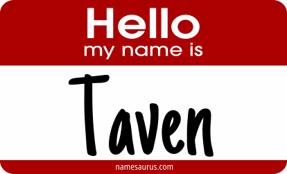 Hello my name is Taven png download