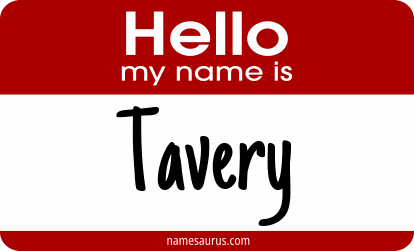 Hello my name is Tavery png download