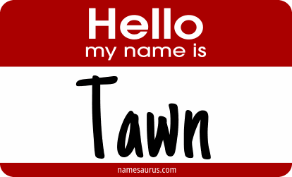 Hello my name is Tawn png download