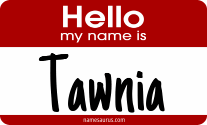Hello my name is Tawnia png download