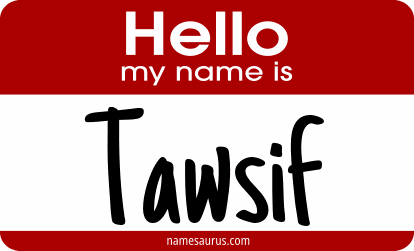 Hello my name is Tawsif png download