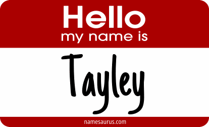 Hello my name is Tayley png download