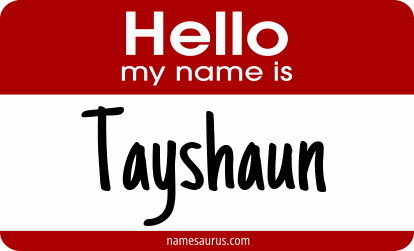Hello my name is Tayshaun png download